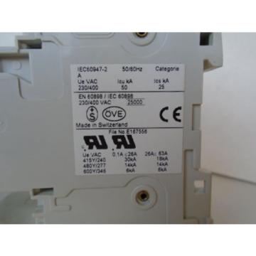 ABB S502-C10 2 Pole 230/400 VAC Circuit Breaker