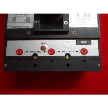 ABB LHB63600S  600AMP 600VAC 3-POLE MAGNETIC ADJ. TRIP  CIRCUIT BREAKER