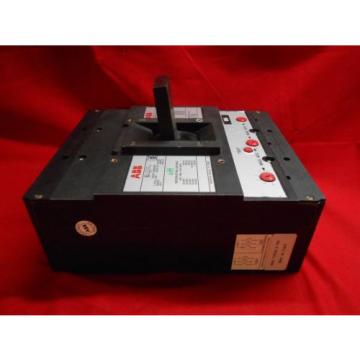 ABB LHB63600S  600AMP 600VAC 3-POLE MAGNETIC ADJ. TRIP  CIRCUIT BREAKER