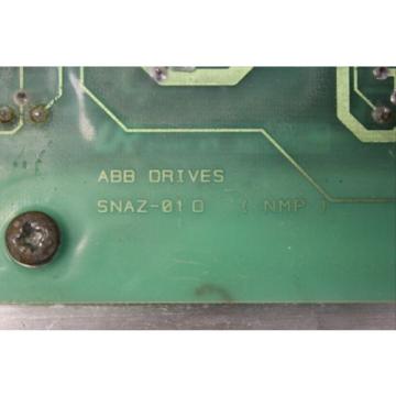 ABB ASEA BROWN BOVERI DRIVE POWER SUPPLY CIRCUIT BOARD SNAT-01 SNAZ-01O