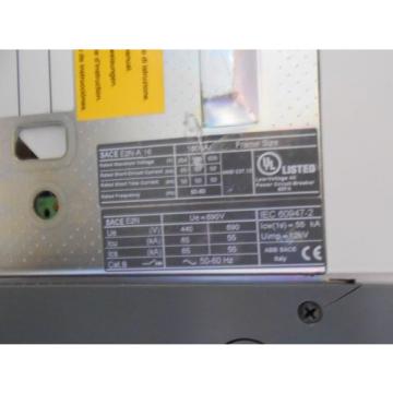 ABB SACE EMAX E2N-A16 1600A  3P CIRCUIT BREAKER ACCESSORIES AVAILABLE