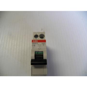 ABB CIRCUIT BREAKER SN201LC6 6A 6 A AMP 1 POLE 230V