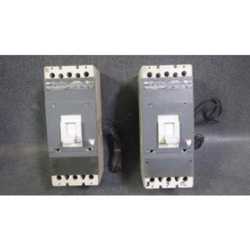 (1) ABB MOLDED CASE SWITCH 250 AMP 600 VAC 3 POLE &amp; AUX/ALARM MODEL: S4H-D