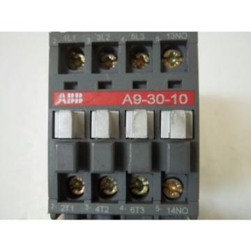 ABB TA25 DU WITH A9-30-10 *USED*
