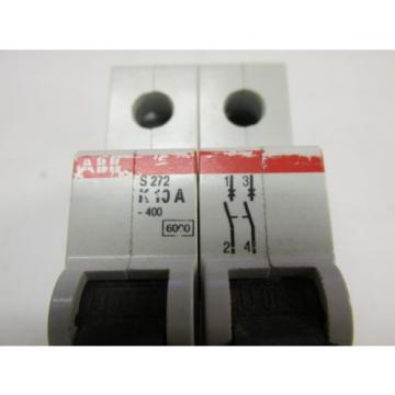 ABB Circuit Breaker Cat# S272-K10A ... 10A ... 277/480 .. 2P .. UA-22A