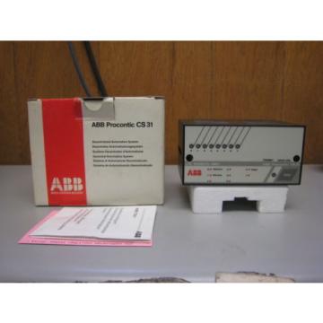 New ABB Procontic CS31 ICSO08R1-120 FPR3312101R0024 120V 10VA I/O Remote Unit