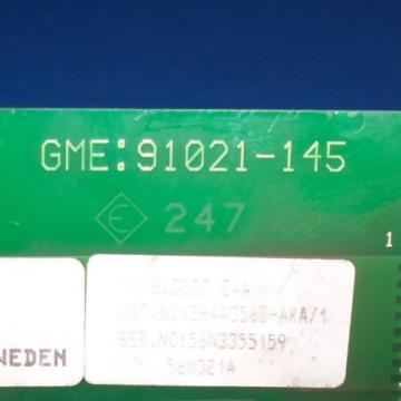 ABB GME 4-SLOT BACKPLANE BOARD, 91021-145