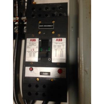 ABB Circuit Breaker 3Pole 600VAC 400a 400 amp Type JS