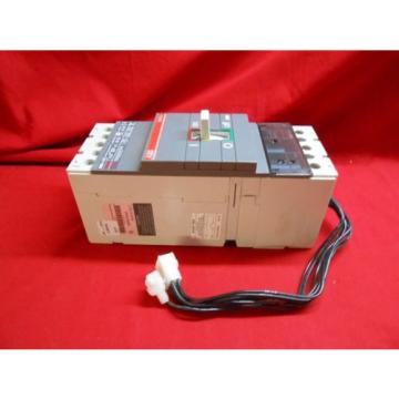 ABB S4H100BW CIRCUIT BREAKER 100AMP, 3-POLE, 600VAC W/ AUX SWITCH AND SHUNT TRIP