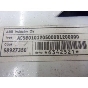 ABB ACS60101205000B1200000 *USED*