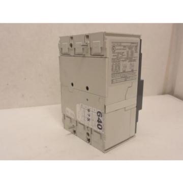 165874 Old-Stock, ABB T3N225 Tmax Circuit Breaker, 225A, 3 Pole, 480/600VAC