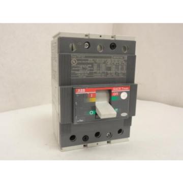 165874 Old-Stock, ABB T3N225 Tmax Circuit Breaker, 225A, 3 Pole, 480/600VAC