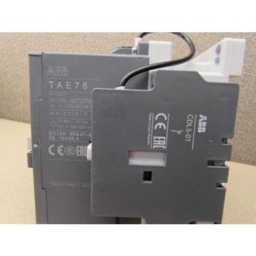 ABB TAE75-30-00-62 CONTACTOR COIL 77-143VDC