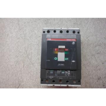 ABB SACE TRAX 400 AMP 3 POLE  BREAKER NEW