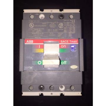 ABB 100A SACE TMAX Breaker 3 phase