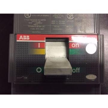 ABB 100A SACE TMAX Breaker 3 phase