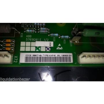 NNB ABB 57619261E 58907146J NINP-61 POWER SUPPLY BOARD