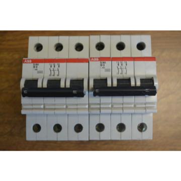 (2) ABB IEC 263 947-2 Circuit Breaker