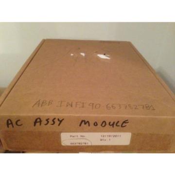 ABB BAILEY CONTROLS 6637827B1 INFI 90 AC TRANSFER MODULE NSPP 6637827B1 INFI90