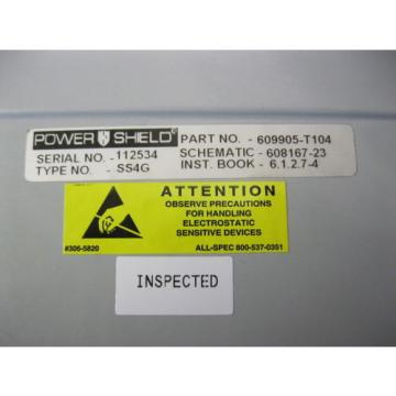 ABB 609905-T004 Solid State Trip Unit Type SS Power Shield