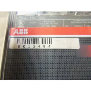 ABB SACE PR231/P W/ BK15494 P4KLAM04005 *NEW NO BOX*