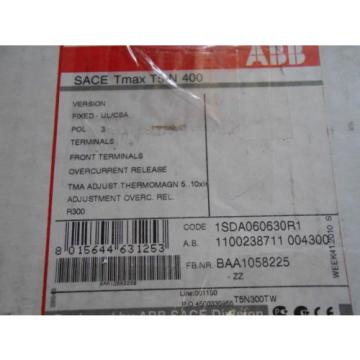 ABB Sace TMAX T5N300TW T5N 400 1SDA060630R1