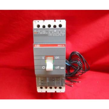 ABB SACE Circuit Breaker S4N250BW   250Amp  new out of box bell alarm aux