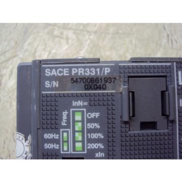 ABB TRIP UNIT SACE PR331/P  USED