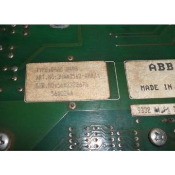 ABB RECTIFIER BOARD DSQC249B / 3HAA3563-AHA/1