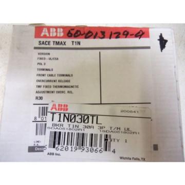 ABB T1N030TL CIRCUIT BREAKER *NEW IN BOX*