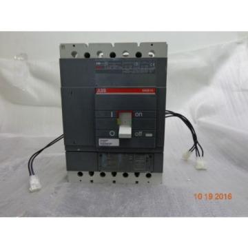 ABB - Sace S5N Circuit Breaker, 400 Amp, 600 VAC, 4 Pole used