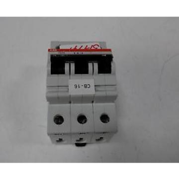 ABB 3 POLE 50A CIRCUIT BREAKER  S273  K 50 A