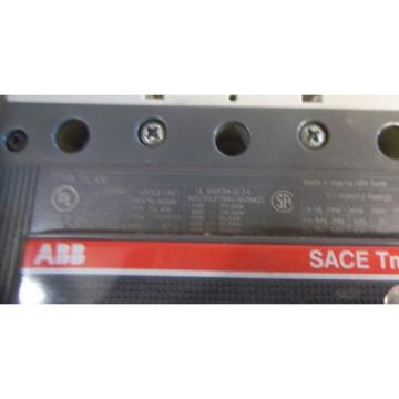 ABB SACE TMAX T5L 400 3 POLE 600V~50/60HZ CIRCUIT BREAKER    (BB4)