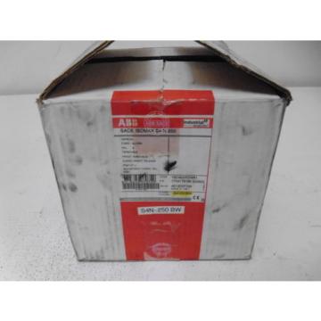 ABB SACE ISOMAX S4 N 250 CIRCUIT BREAKER *NEW IN BOX*