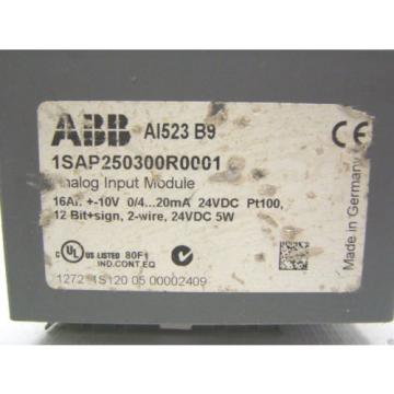 ABB      1SAP250300R0001   AI523-B9     60 Day Warranty!