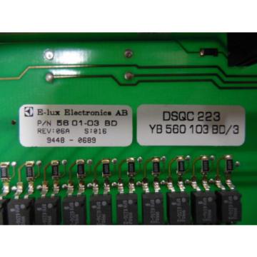 USED ABB DSQC 223 Digital I/O Board S4 YB560103-BD/3