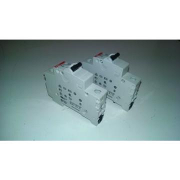 *LOT OF 2* ABB S201-C3  Circuit Breaker 1 Pole 3A  P154