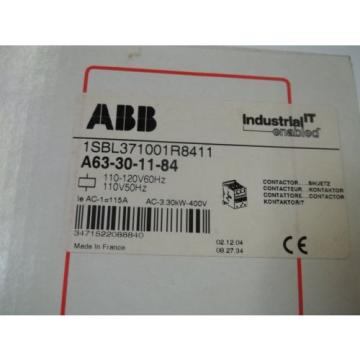 ABB 1SBL371001R8411 CONTACTOR 120V *USED*