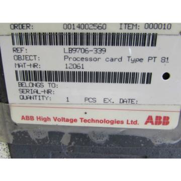 ABB PROCONTROL P13 PROGRAMABLE COMPACT CONTROLLER PT8153B-E NIB! MAKE OFFER!