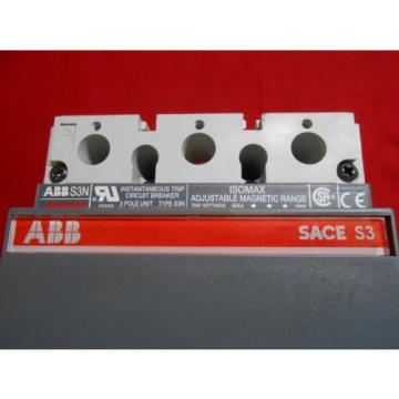 ABB S3N025MW SACE S3N  25AMP  3 POLE  MCP NEW