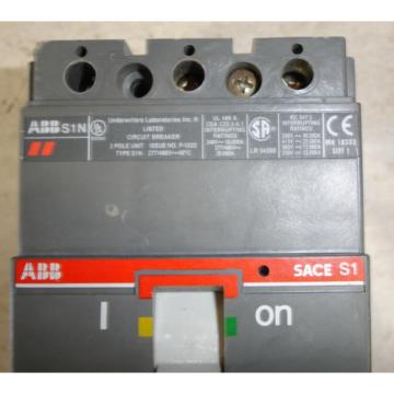 ABB S1N Circuit Breaker 70  Amp Sace S1 240 480 414 500 volt AC Ships Today