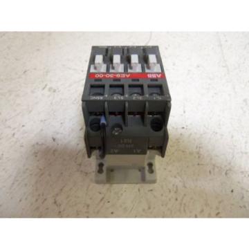 ABB AE9-30-00 CONTACTOR *USED*