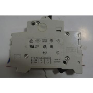 ABB S201D6 S201 D6 - Miniature Circuit Breaker - USED - LOT OF 2