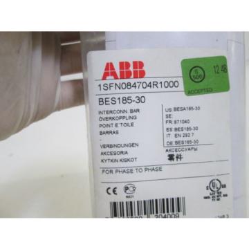 ABB INTERCONN. BAR BES185-30  1SFN084704R 1000 *NEW IN BAG*