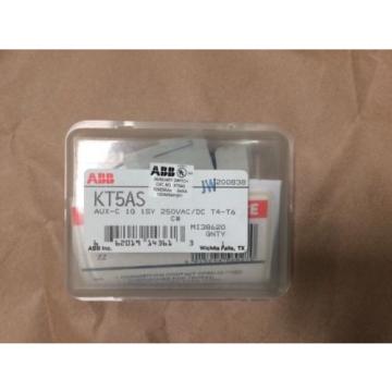 KT5AS ABB Auxiliary Switch Auxiliary C 1Q 1SY 250VAC/DC T4-T6