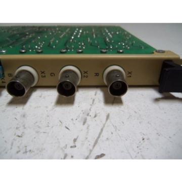 ABB VD86-AMP VIDEO AMPLIFIER BOARD *USED*