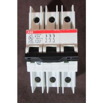 ABB S203UPK8A 8A 3PDT Circuit Breaker  DIN Rail S203 UP K8A