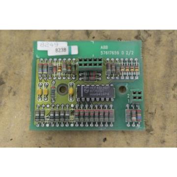 ABB ASEA BROWN BOVERI STROMBERG DRIVES CIRCUIT BOARD CARD SNAT-1005 57617659