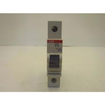 ABB S261-D16 CIRCUIT BREAKER 1P 16A 277/480V CURVE D NNB