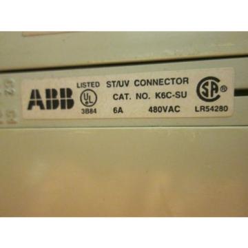 ABB Circuit Breaker w/ Disconnect &amp; Shunt Trip S5H 3P 600V 400A Trip Used